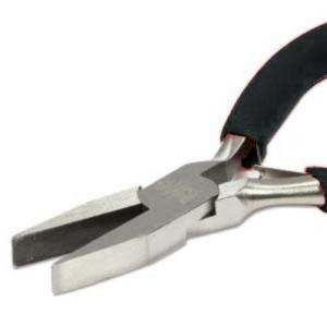Beadsmith Colour ID Dark Navy Flat Nose Economy Pliers - Jewellers Tools