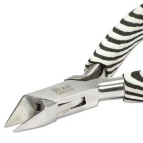 Beadsmith Zebra Side Cutter Pliers