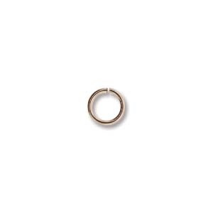 14kt Rose Gold Filled - 6mm 20.5g Jump Ring 4.6mm i.d x3