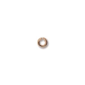 14kt Rose Gold Filled - 3mm 20.5g Jump Ring 1.5mm i.d x6