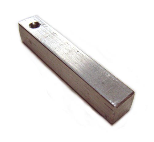 Aluminium Square Bar Metal Stamping Blank 1/4 inch - 6.3mm