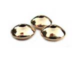 Gold Filled Beads - 5.8mm Saucer Spacer Bead x1