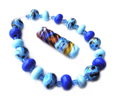 Sara - Ian Williams Artisan Glass Lampwork Beads