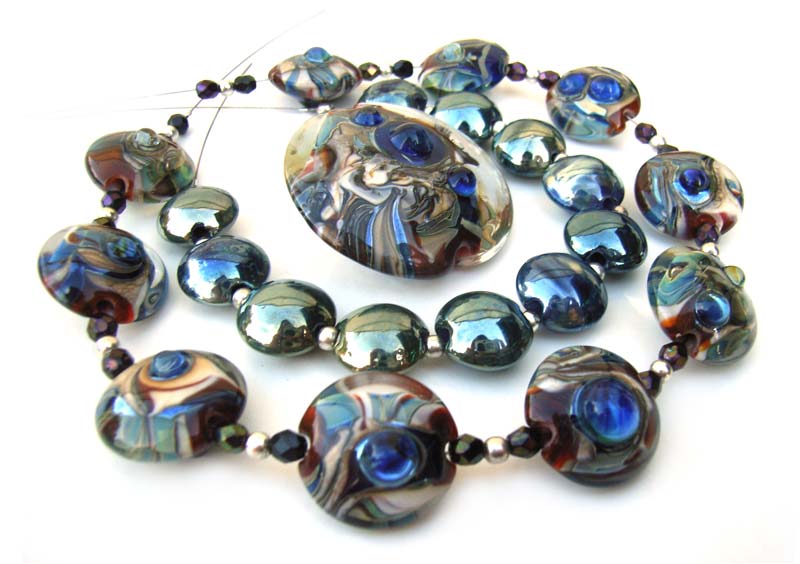 RHODE - Ian Williams Artisan Glass Lampwork Beads