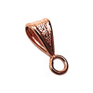Bail 9mm Copper Plated x10