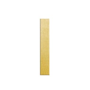 Brass Rectangle Ring Strip 38x6.3mm 24g Stamping Blank x1 (IA)