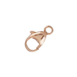 14kt Rose Gold Filled 20g 9.2x4.5mm Parrot Balloon Clasp x1