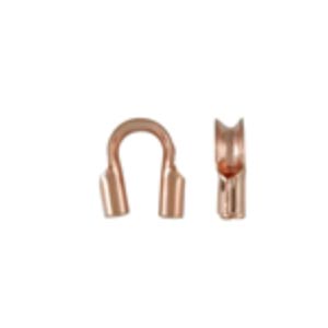 14kt Rose Gold Filled Wire Guardian Protector for 0.31" wire x1 