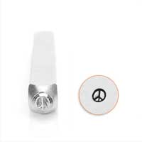 ImpressArt, Peace Sign 3mm Metal Stamping Design Punches