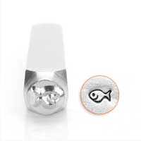 Fishy 6mm Metal Stamping Design Punches - ImpressArt