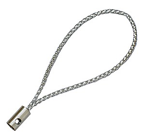 Mobile Cell Phone Charm Cords Metallic Silver x20