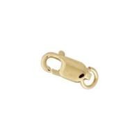 14kt Gold (Solid) 4x8.5mm Lobster Claw Clasp x1