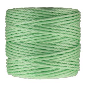 S-Lon, Super Lon Heavy Macrame Cord Tex400 Pastel Mint Green