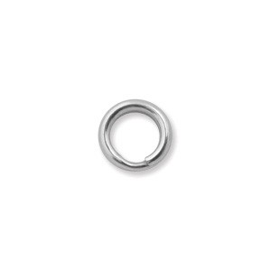 Sterling Silver - 6mm Split Ring 4.1mm i.d Premium x1