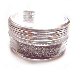Small Glitter Container 2g - Silver