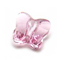Swarovski Crystal Beads 5mm BUTTERFLY Light Rose x1