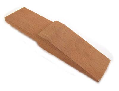 Wooden Bench Pin Double Cut - 7 x 1 5/8"
