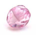 Czech Glass Fire Polished beads 8mm - x25 Crystal Pink