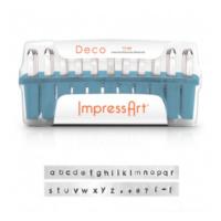 ImpressArt Deco 1.5mm Alphabet Lower Case Letter Metal Stamping Set