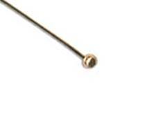 Gold Filled 14K 1.2mm Ball Headpins 26g 1" - 25mm x1