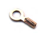 Gold Filled .48MM ID .019-ID Crimp End Cap with ring x1pr
