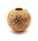 Gold Filled Beads - 8mm Round Stardust Bead x1