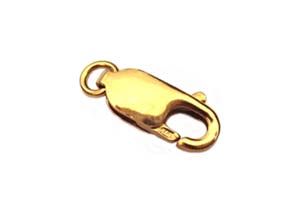 Gold Filled 14kt 3x9mm Lobster Claw Clasp x1