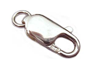 Sterling Silver 5x13.5mm Lobster Claw Clasp x1