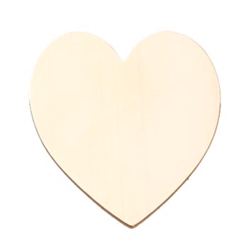 Brass Large Heart 1 1/2" 35x37mm 20g Stamping Blank x1 