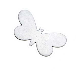 Nickel Silver Butterfly 24g Stamping Blank 33x17mm