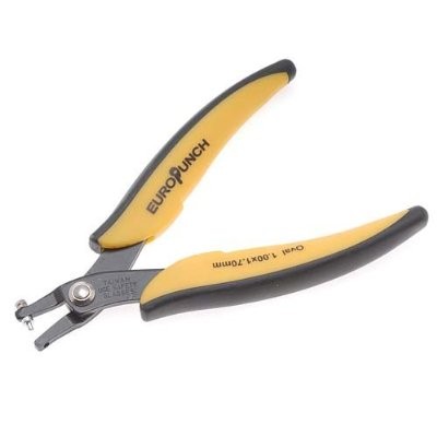 EuroPunch 1.0x1.7mm Oval Hole Punch Pliers, up to 18ga