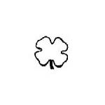 Stamping Tool Designs - Lucky 4 Leaf Clover (Whimsical Collection.08) Specialty Steel Punch Stamp (PRE-ORDER) 
