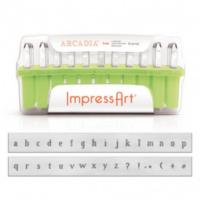 ImpressArt Arcadia 3mm Alphabet Lower Case Letter Metal Stamping Set