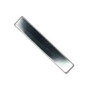 Sterling Silver Long Rectangle Bar 30.7x5.2mm 24g Stamping Blank x1