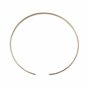 Wire Tiara Frame Crown - 5" - Gold Plated x1