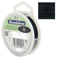 Beadalon Stringing Wire 7 Strands .018 (.46mm) Black