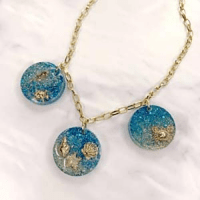 Jewellery By Me, UV Resin Craft, Seaside Necklace DIY Kit